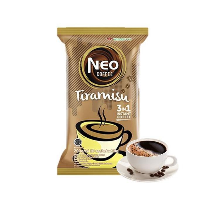 

Pasty ready Neo Coffee Tiramisu (10 pcs x 20 gr) Buy 2 get 1 Free C0de@z#r4 Kekini1an