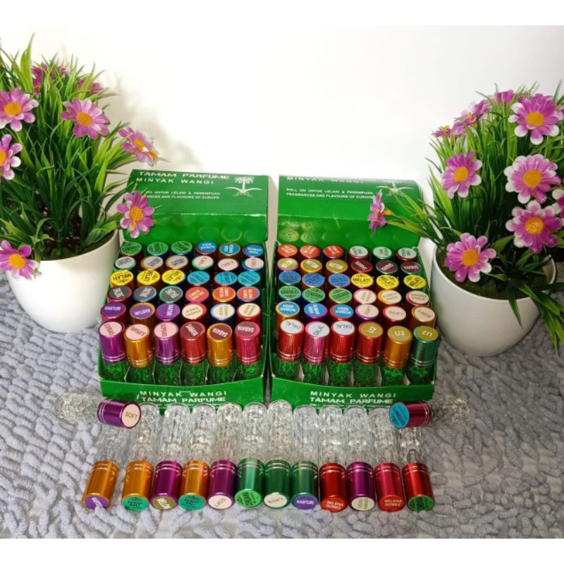 (COD) PARFUM ROLL ON 7ML GROSIR NON ALKOHOL MURAH / Parfum Oles / Minyak Tahan Lama