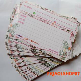  stiker  pengiriman online  shop  motif bunga  termurah 