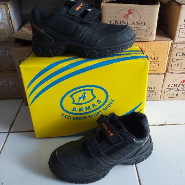 SEPATU ARMAS ANAK LAKI SEPATU ARMAS ANAK COWOK SEPATU SEKOLAH SD SEPATU ARMAS HITAM SEPATU SEKOLAH