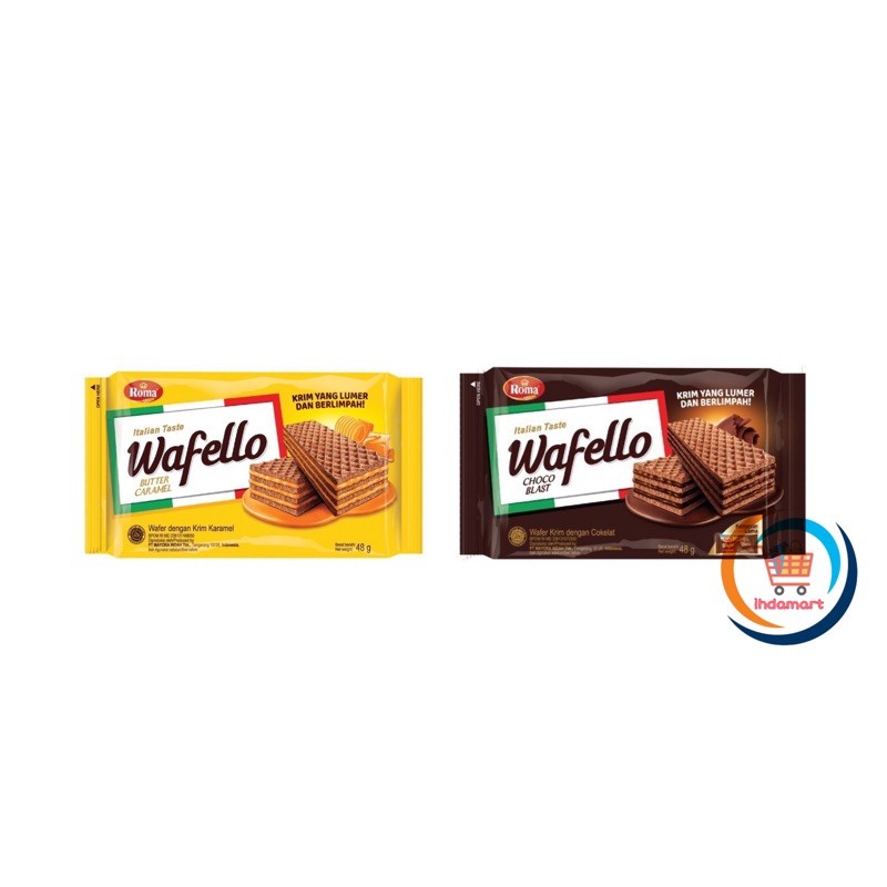 Wafello Butter Cream Caramel / Choco Blast 48 gr