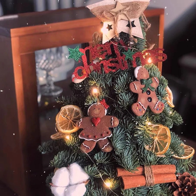 [Christmas Resin Gingerbread Man Pendants] [Christmas Tree Drop Ornaments]