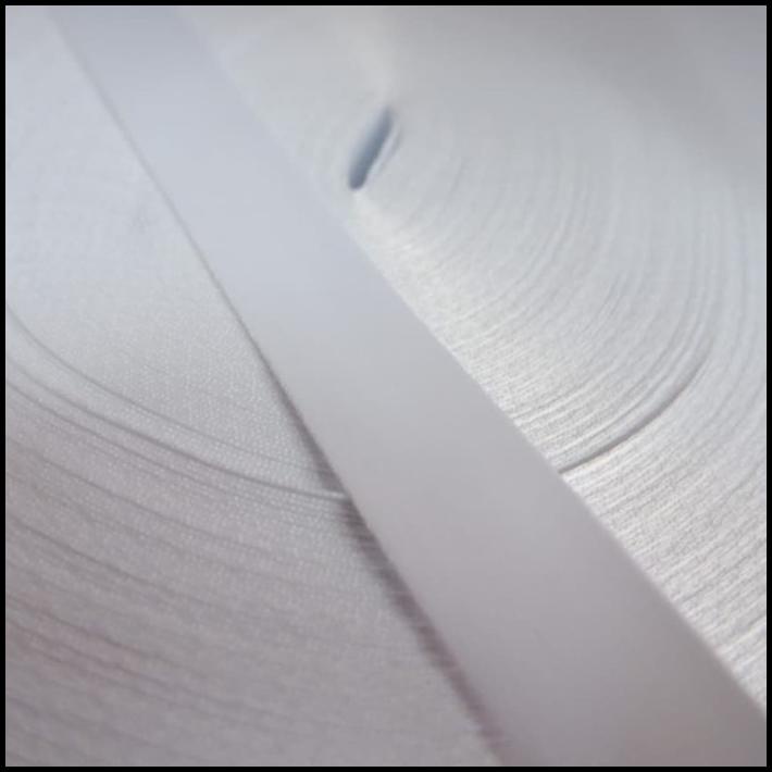 

HJK Bahan Tali Tissue 2,5cm Lanyard Id Card Roll Bahan Tali Pita Tisue ID Card Sublim Printing