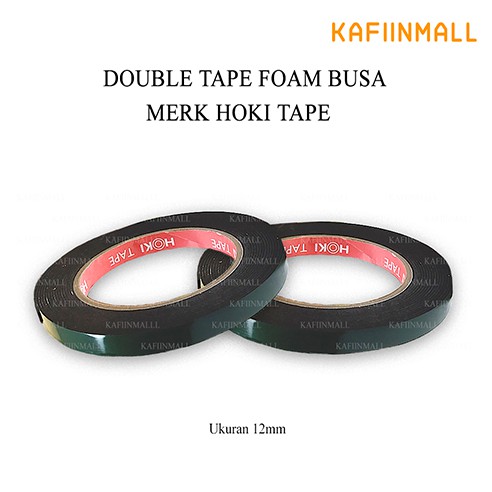 Double Tape Busah 888 tape 12mmx5m 24mmx5m  full /Isolasi Double Tape Foam