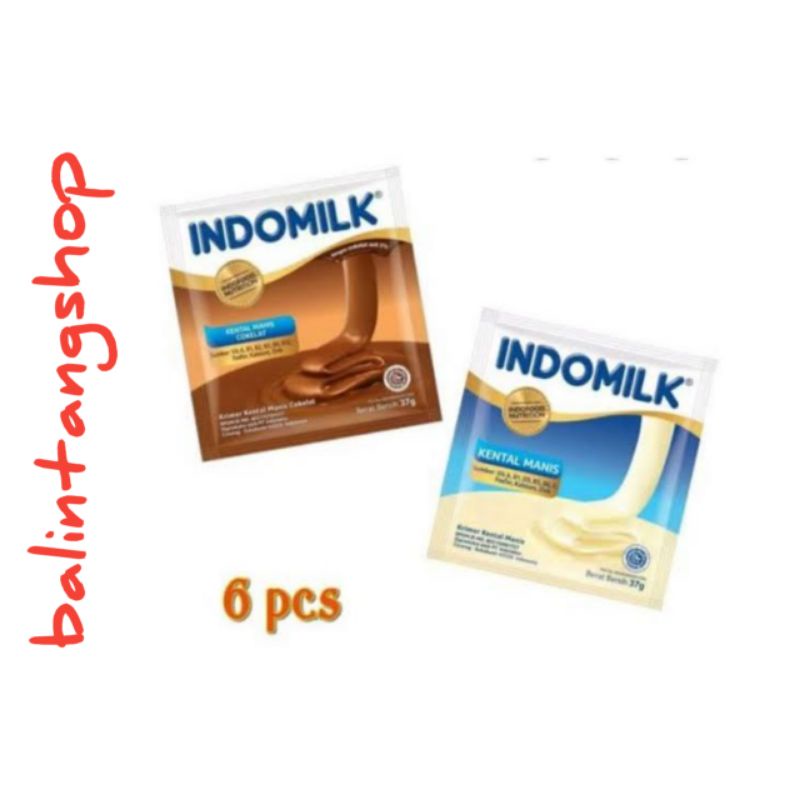 

1 RENCENG INDOMILK KENTAL MANIS SACHET 37 GRAM / JUAL RENCENG