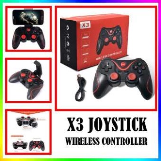 STIK PS/ Stick Gamepad X3 stick Hp Wireless with Holder - Joystick For Android Smartphone Bluetooth