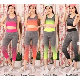  Setelan  Senam  Baju  Olahraga Yoga Olahraga Zumba  Aerobic 