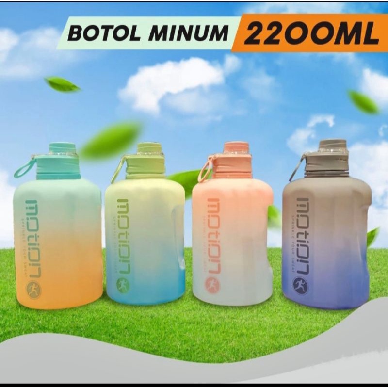 Air Galon 2.2L, BOTOL Air Minum Tumblr