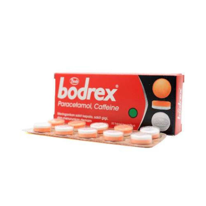 Bodrex Tablet (1box = 2strip)