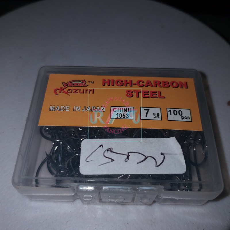 Kail Pancing Kazurri Model 1053 Size No 7 Qty 100Pcs