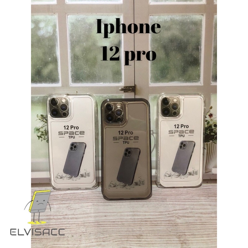 CASE IPHONE 12 PRO CLEAR CASE TPU SOFT CASE BENING SPACE