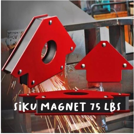 new promoTERMURAH!!! SIKU MAGNET LAS 2,3,4,5 INCH KDK / MAGNETIC WELDING HOLDER 2,3,4,5INCH MERK KDK SIKU TUKANG LAS