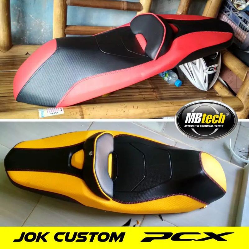 Jok COSTUM PCX 150 lokal 2018 MBTech model TRANSFORMER-MB-TECH JOK PCX MODIFIKASI