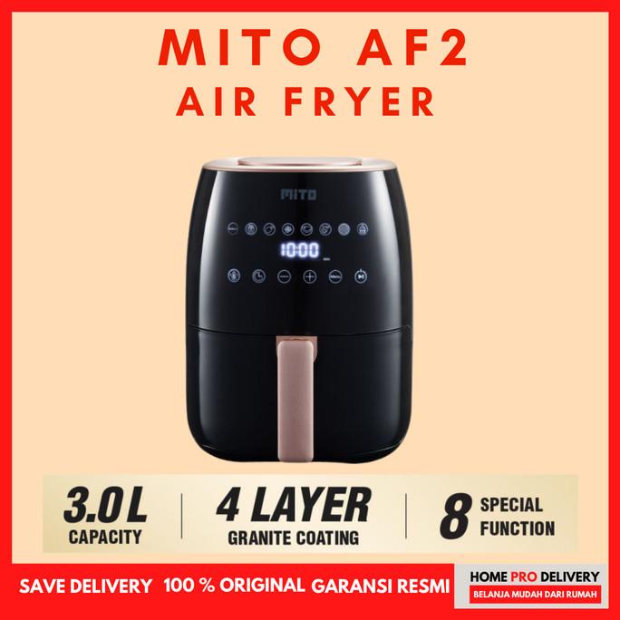 Jual Izatinahijab Mito Digital Air Fryer Af Af Liter Low Wat