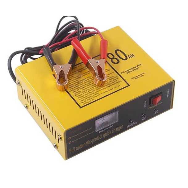 Best Seller ! UrbanRoad Charger Aki Mobil Motor Lead Acid 140W 6V/12V 80AH - XW-10