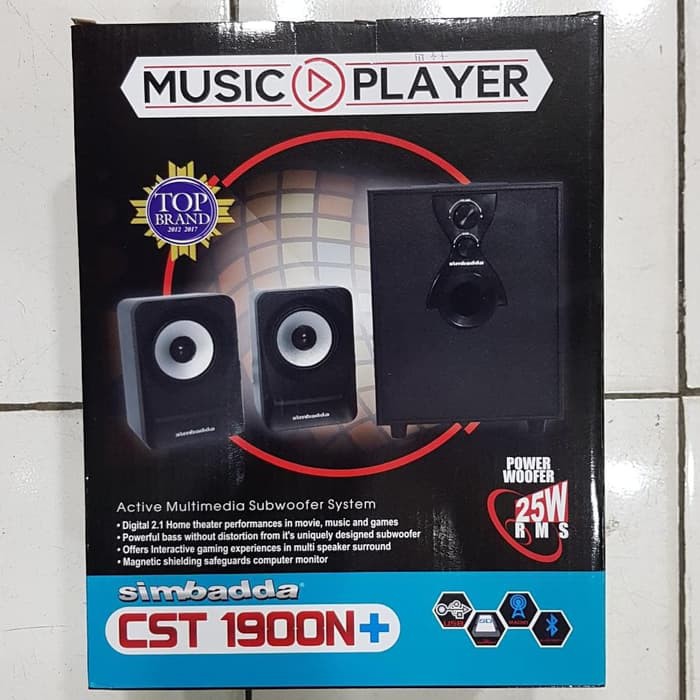 Simbadda CST 1900N + Speaker (Support USB,Radio & Bluetooth