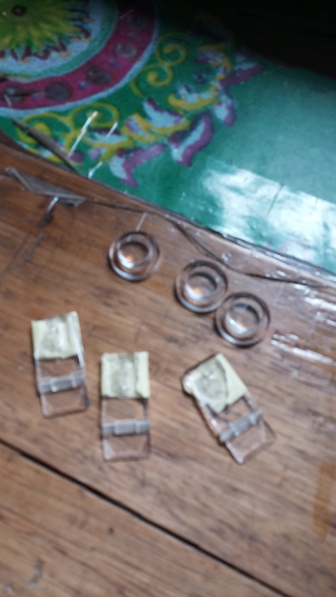 Kunci Gembok  Akrilik Bening  /engsel /overrpall Lach