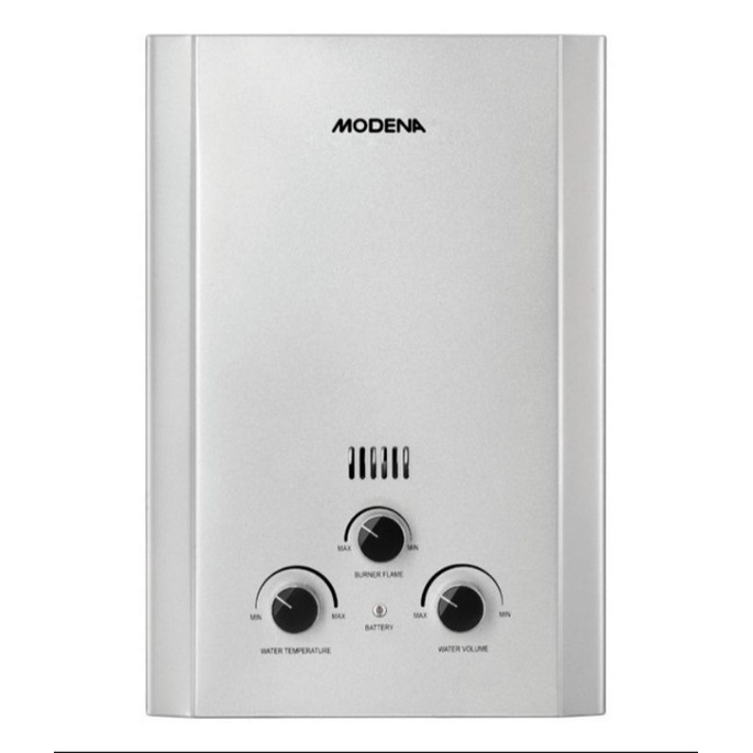 Modena Gas Alam Water Heater Instan GI 6 NV GI6NV GI6 NV 6N V Natural