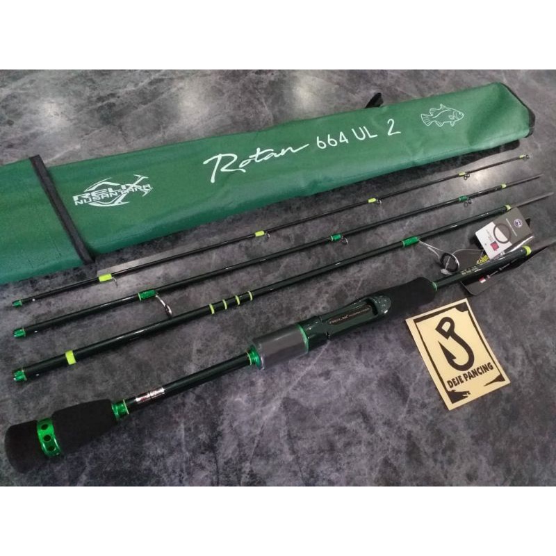 Joran Relix Nusantara Rotan 664UL GEN 1 BROWN , 664UL Gen 2 Spining & Bc , 664UL Bc 5-10lb , 743 2-6