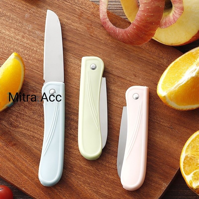 PISAU LIPAT PISAU BUAH SAYUR PISAU DAPUR KECIL PORTABLE KNIFE PISAU