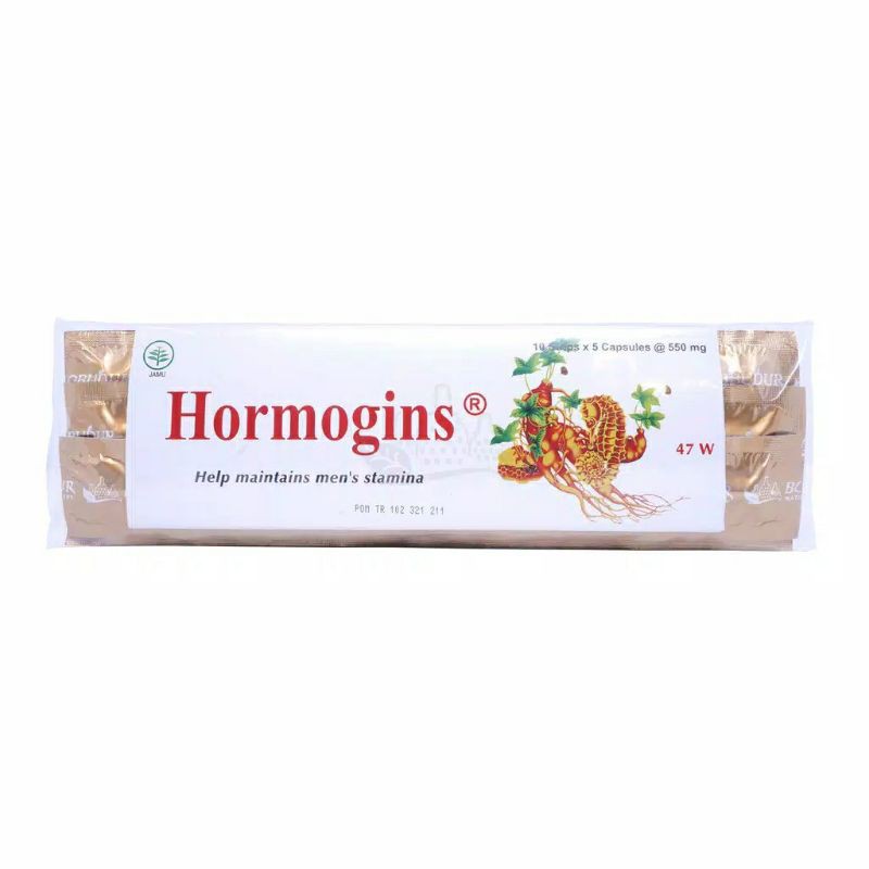 

Hormogins 10x5strip borobudur herbal