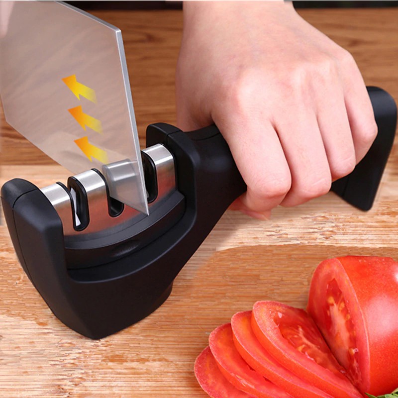 

[FreeOngkirTanpaSyarat] 304 black fox sharpener Quick Sharpener Professional 3 Stages Sharpener