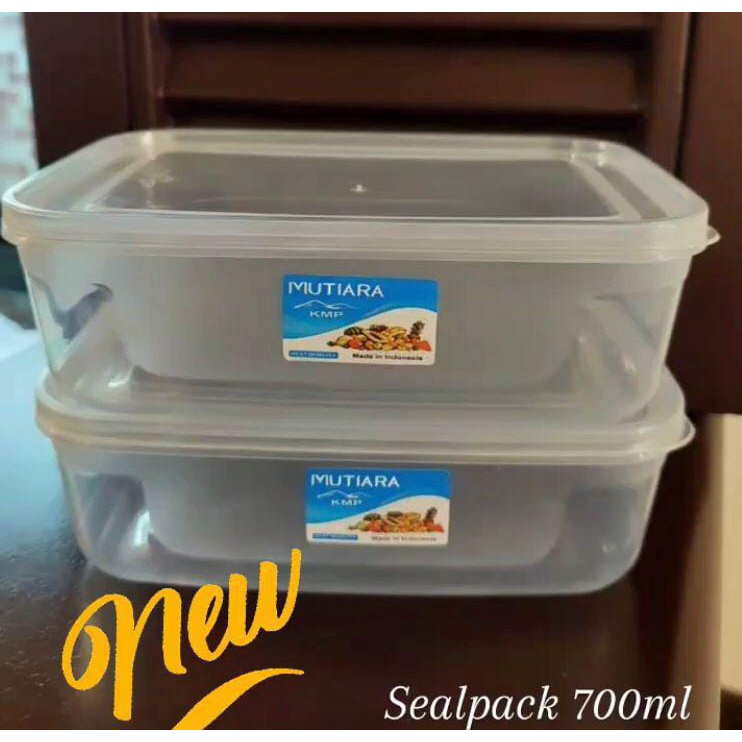 Kotak Makan Plastik 700ml /Toples Makanan Plastik / Kotak Plastik Transparan