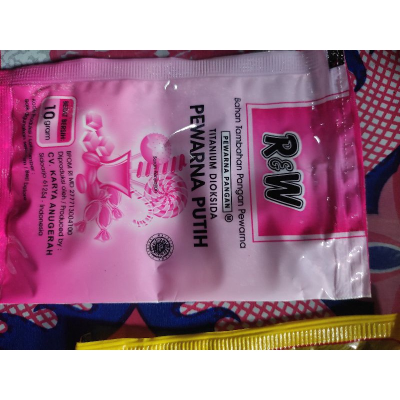 

pemutih makanan/pewarna putih bubuk R&W