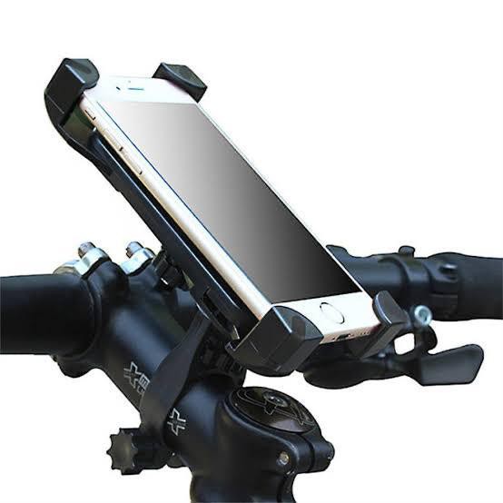 HOLDER SEPEDA Universal 360 Rotation Bike Holder For All Smartphone 4.5 - 7 Inch Dipasang di Setang