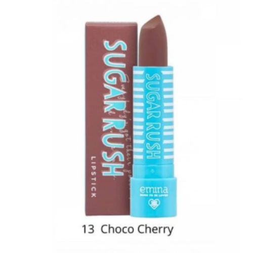 Emina Sugar Rush Lipstick 13 Choco Cherry 3.8g