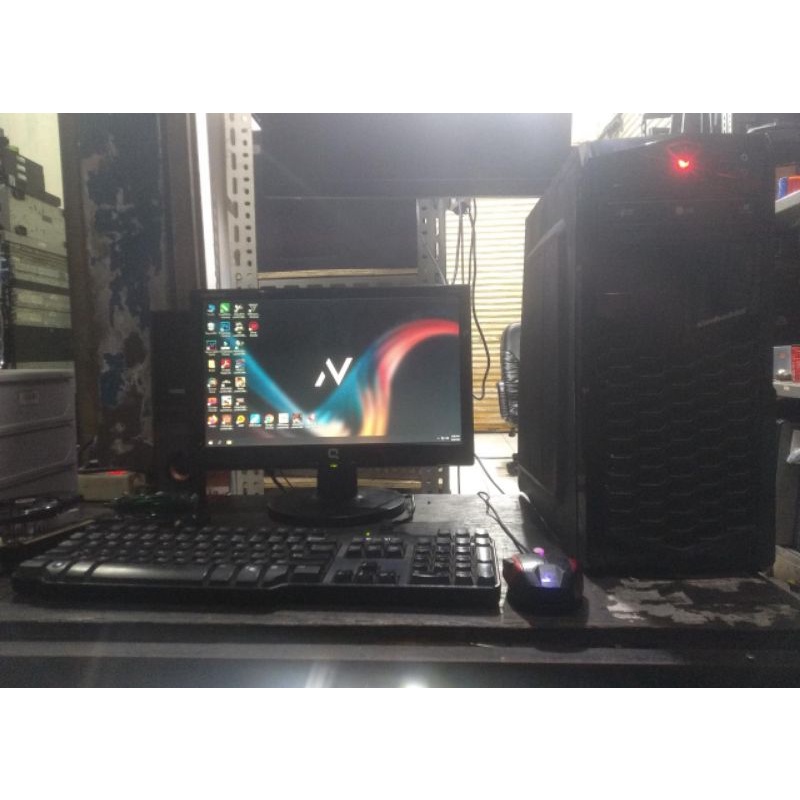 Komputer Pc Gaming/editing Rakitan Intel G fullset siap Pakai