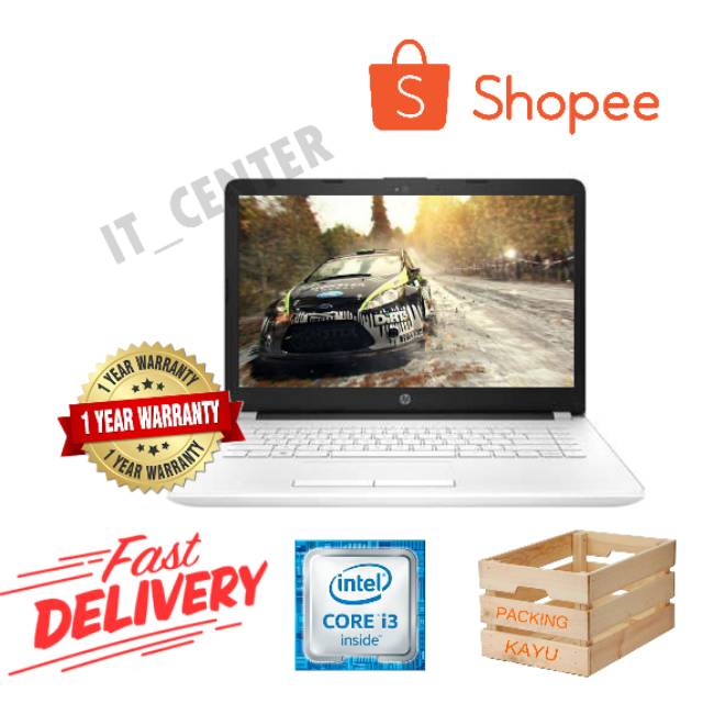 LAPTOP HP 14 BS740TU CORE I3 RAM 4GB HDD 1TB 14inch VGA INTEL HD GRAPHIC WIN 10 ORI FREE++