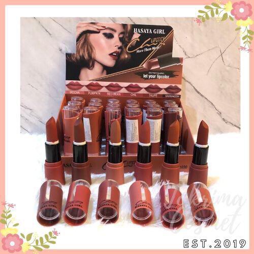(CYBER) COD TERBARU  LIPSTICK MATTE HASAYA GIRL NEW!!