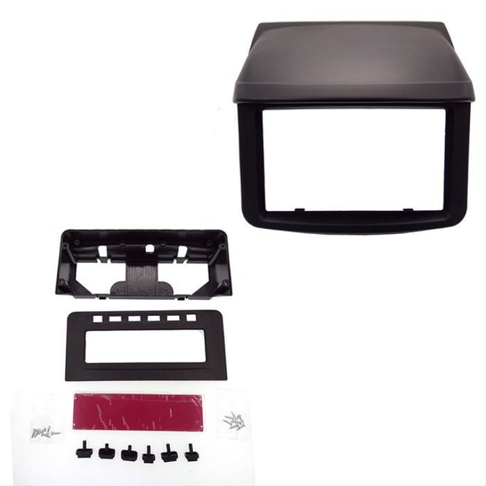 frame double din Head unit tv Audio Mobil Mitsubishi Pajero 2008-2014