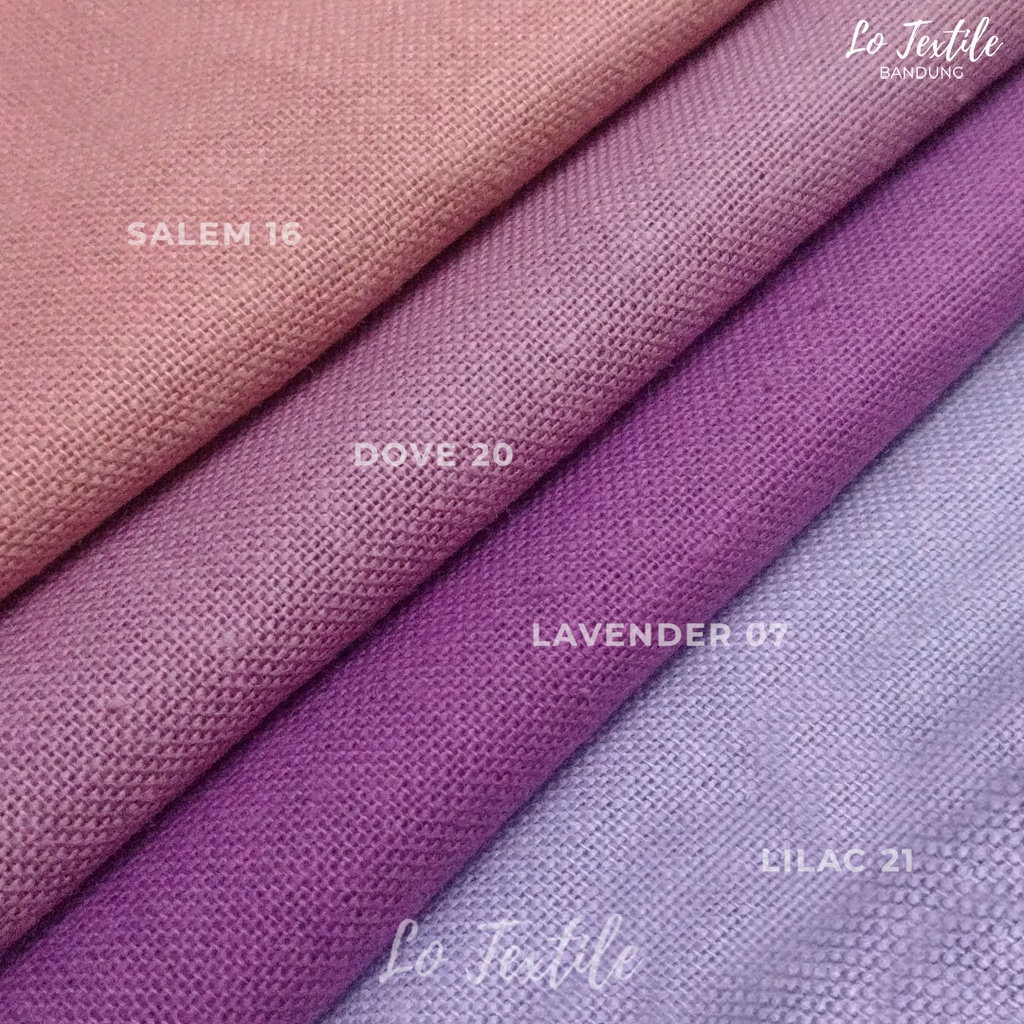 Kain Katun Linen Rami Premium 0.5 Meter (Seri 2)