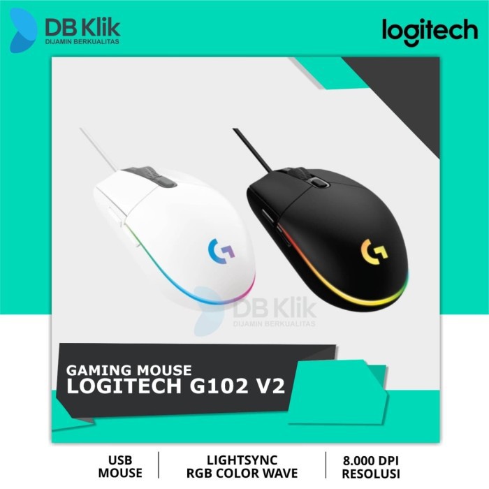 Mouse Logitech Gaming G102 V2 LIGHTSYNC