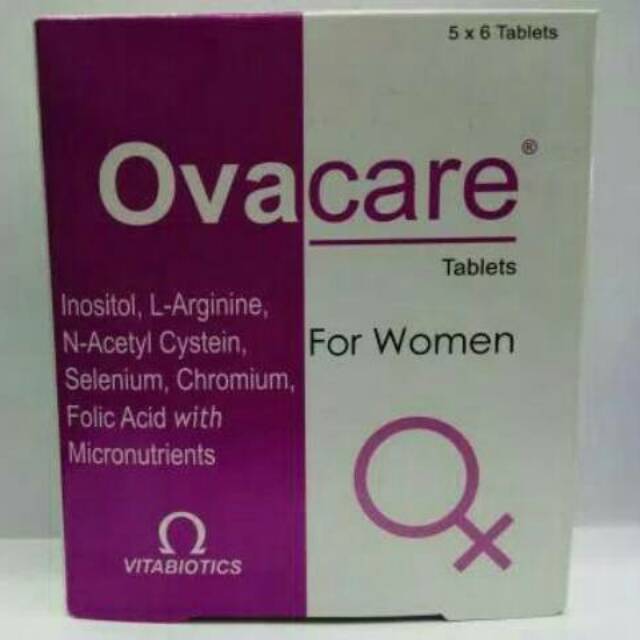 Ovacare vitamin penambah kesuburan untuk membantu program kehamilan promil