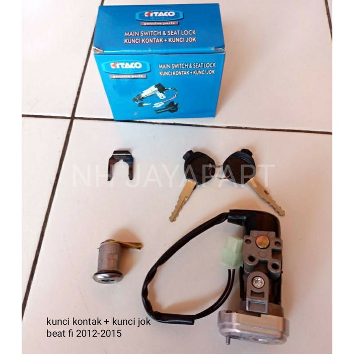 Kunci kontak+kunci jok beat fi 2012-2015