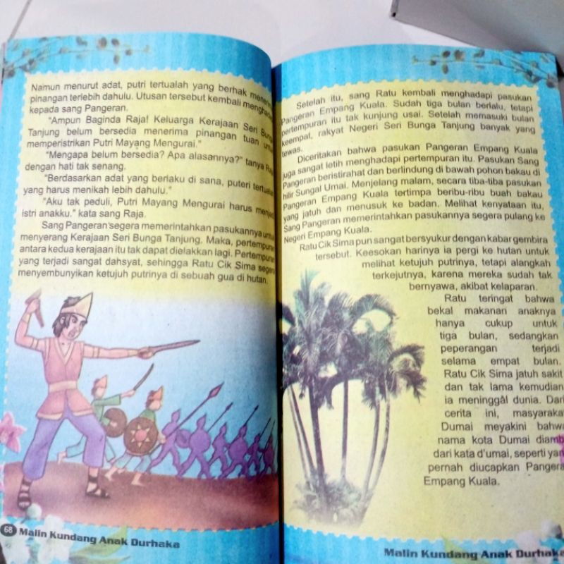 BUKU LEGENDA MALIN KUNDANG (15×25cm)