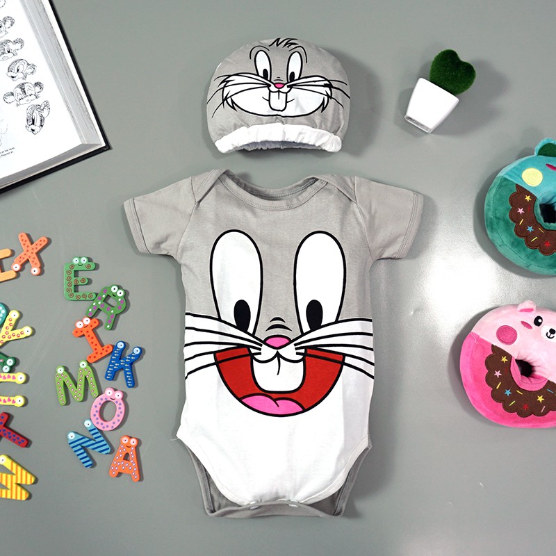 baju bayi jumper karakter bunny lucu bugs bunny