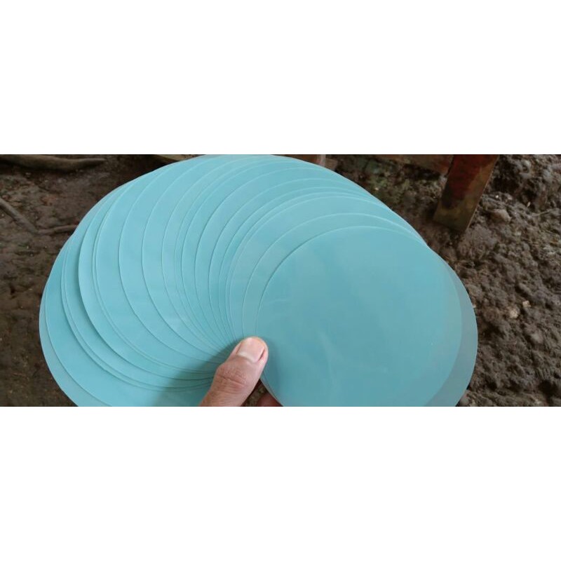 amplas mika biru grit sedang