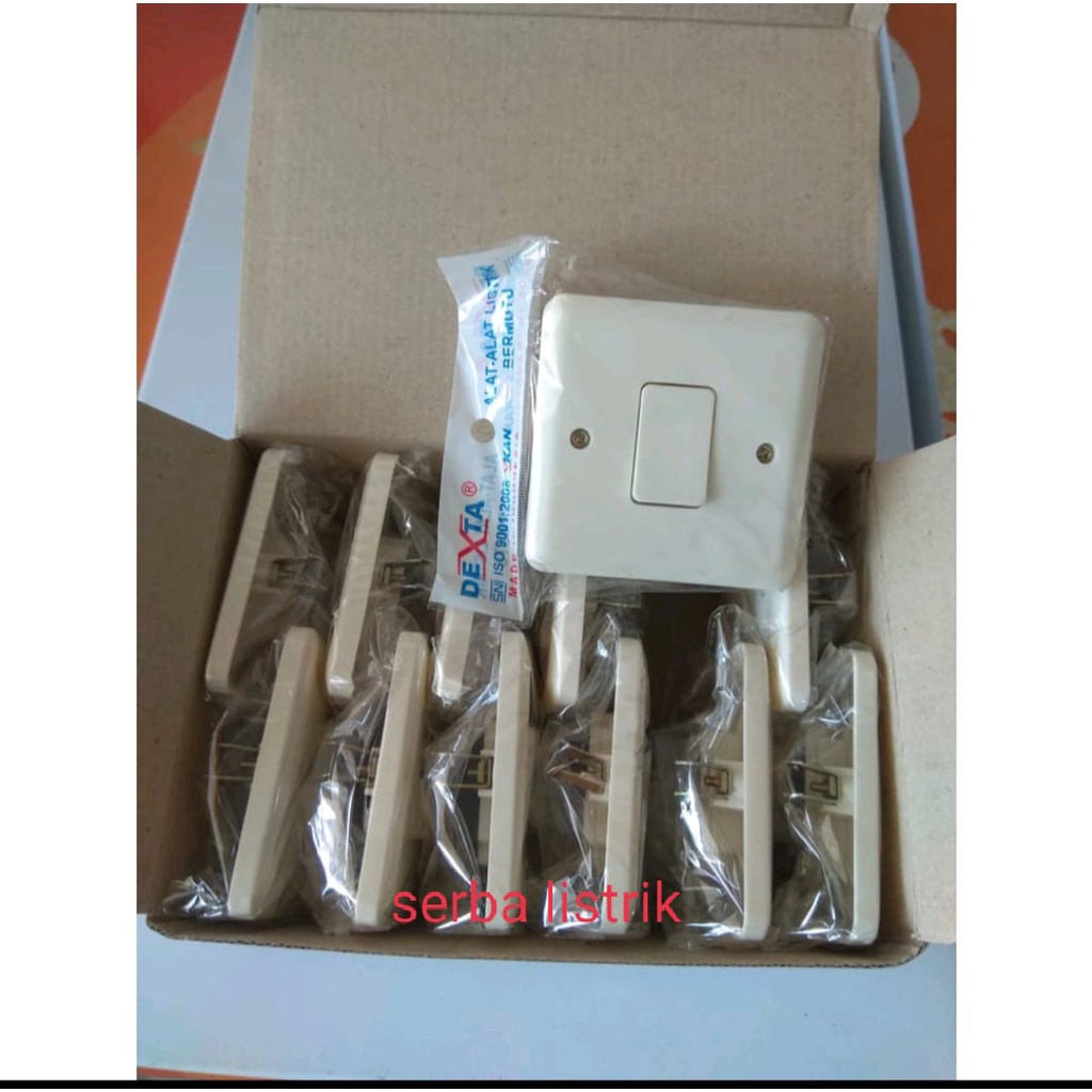 Saklar engkel On/Off Inbow/ Saklar ib tunggal DEXTA DX-801