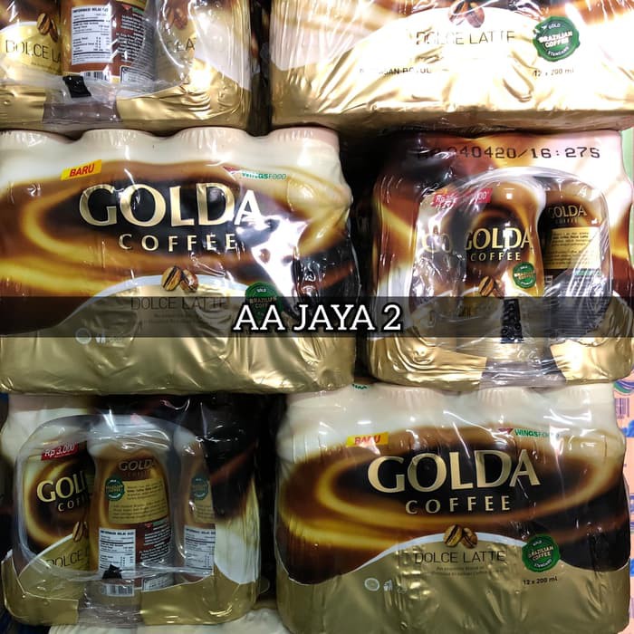 

Golda coffee dolce latte 200ml isi 12 btl