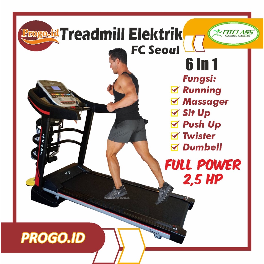 Treadmill Elektrik Trademill Tritmil Alat Olahraga Tredmill Trademil Lipat Alat Treadmill Treatmil E