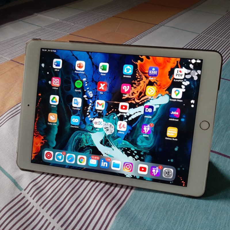 JUAL TABLET APPLE IPAD AIR 2 128 GB IOS SECOND BEKAS MURAH MULUS BUKAN TABLET ANDROID