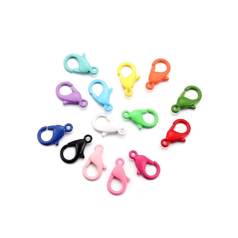 Kokot kait besi warna 14mm [harga 1pcs]