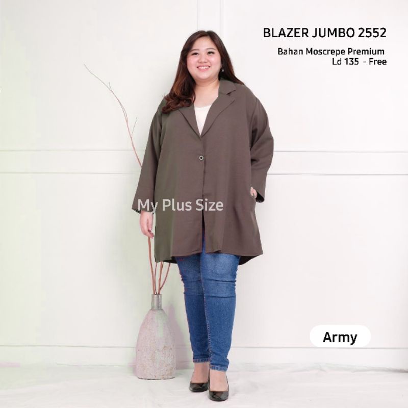 Blazer Jumbo Casual 2552,Ld 128, 135, 150 &amp; 160 cm