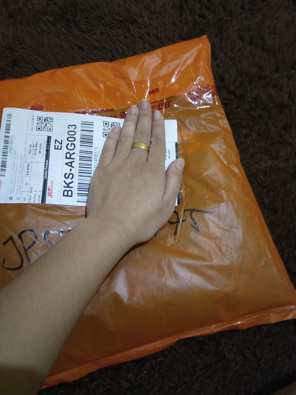 Destamukti Kemeja Batik Pria Lengan Panjang Reguler Fit Lapis Furing Katun Baturaden