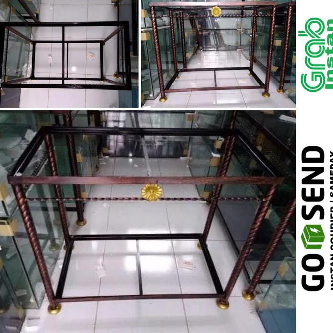 Rak Besi Aquarium 80x40