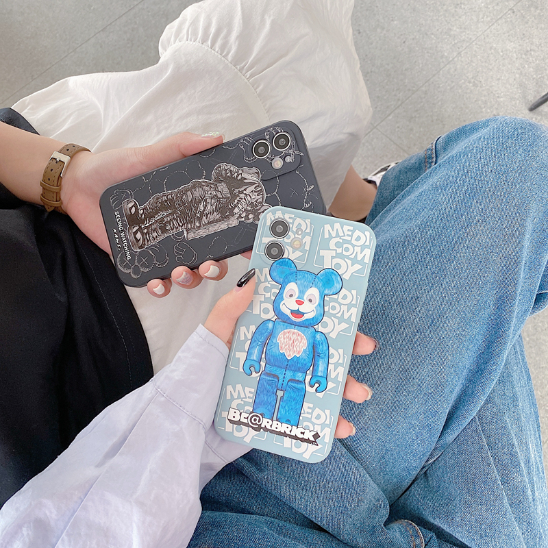 Casing Silikon Tpu Iphone 12 11pro Max 12 Pro Max Xs Max Xr 7 / 8 / Se 7 Plus / 8 Plus 6s 6 Plus Motif Violent Bear